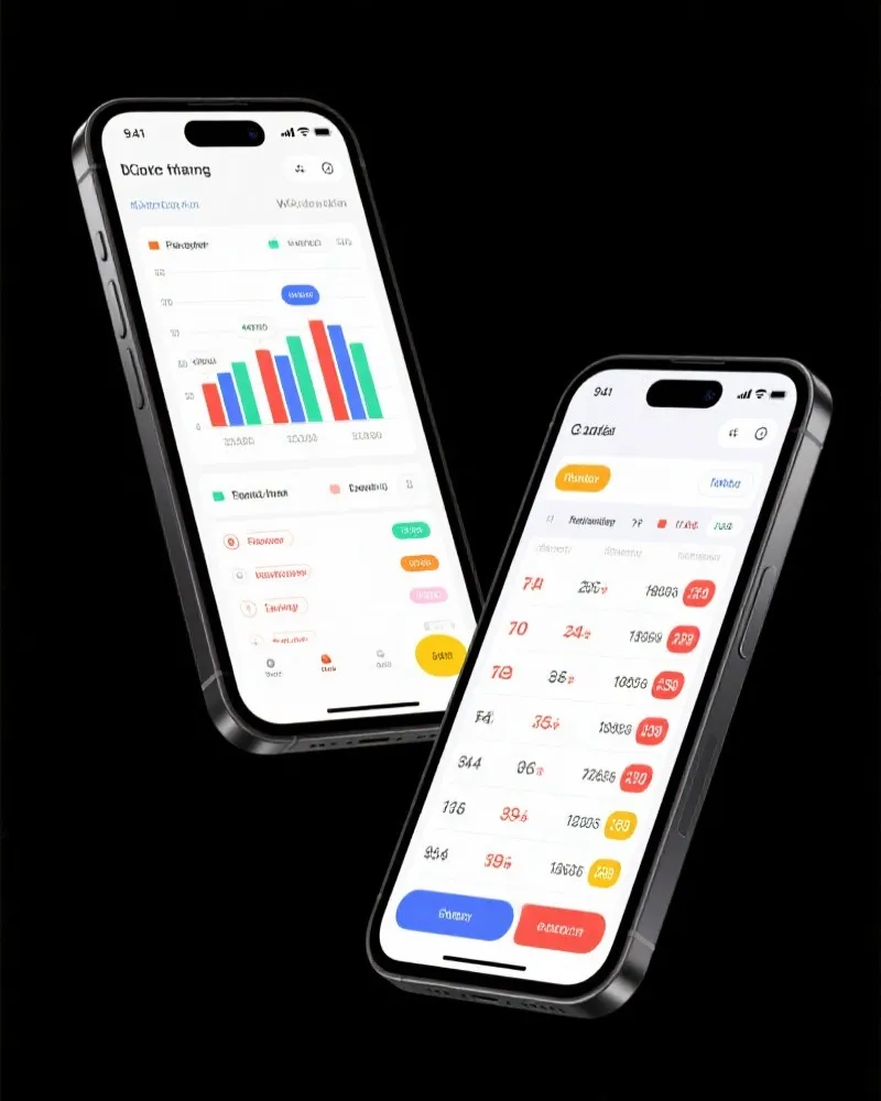 PC蛋蛋 APP 界面展示